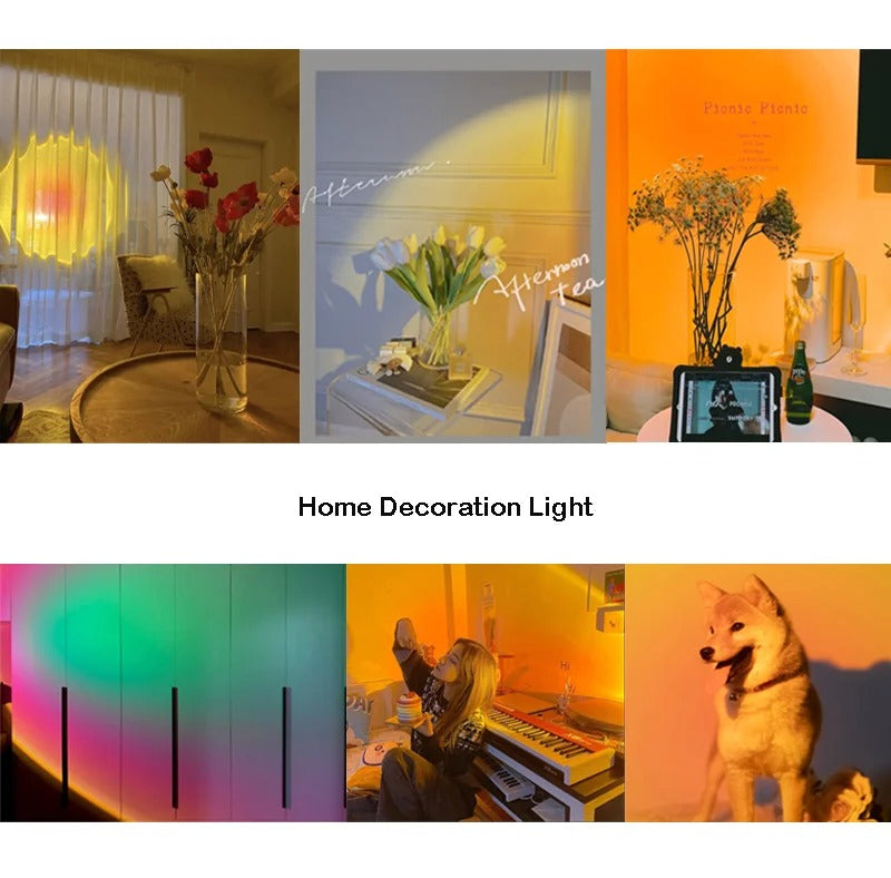 Sunset Ambient Light Compatible with Amazon Alexa and Google Assistant