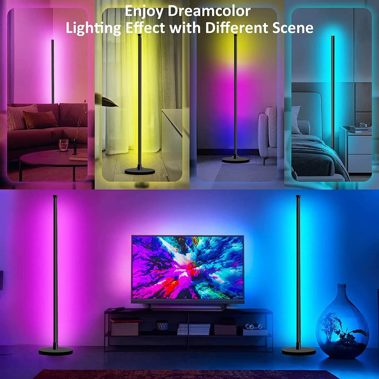 Voice Control Smart Floor Lamp