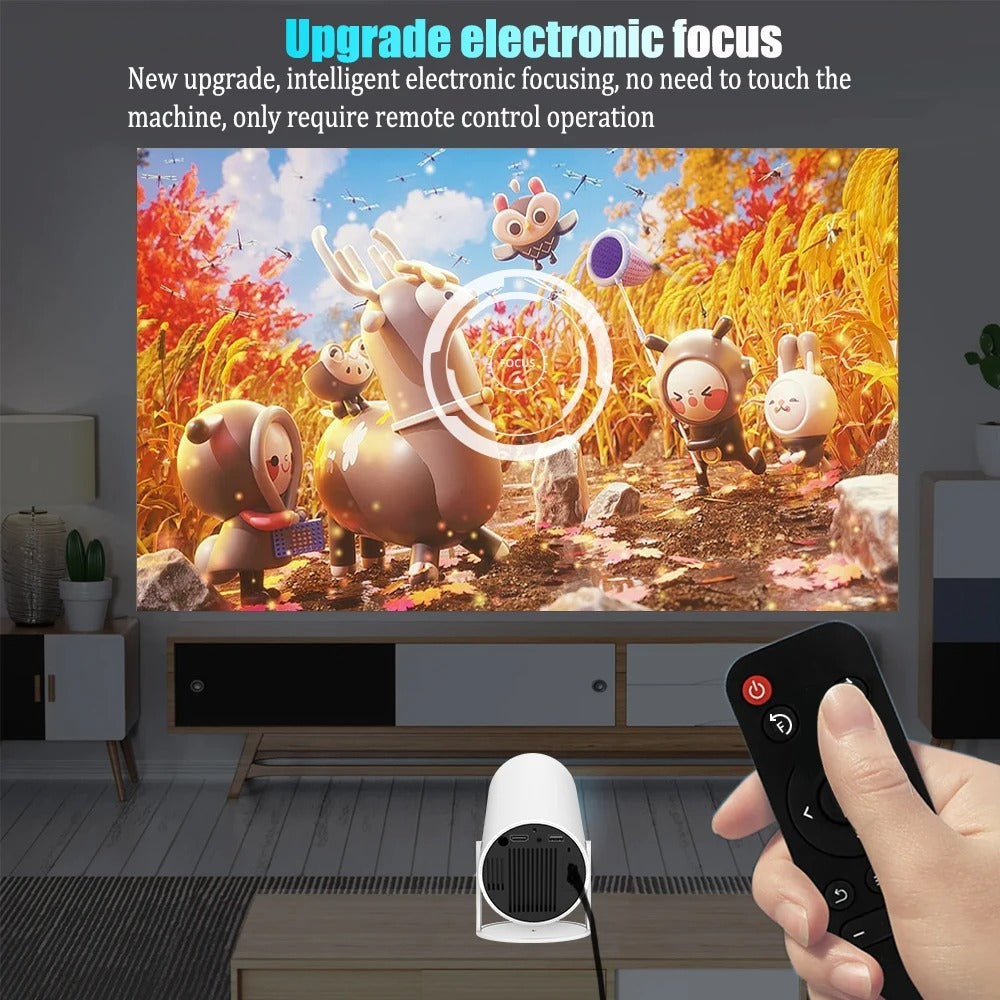 HY300 Plus Smart Projector